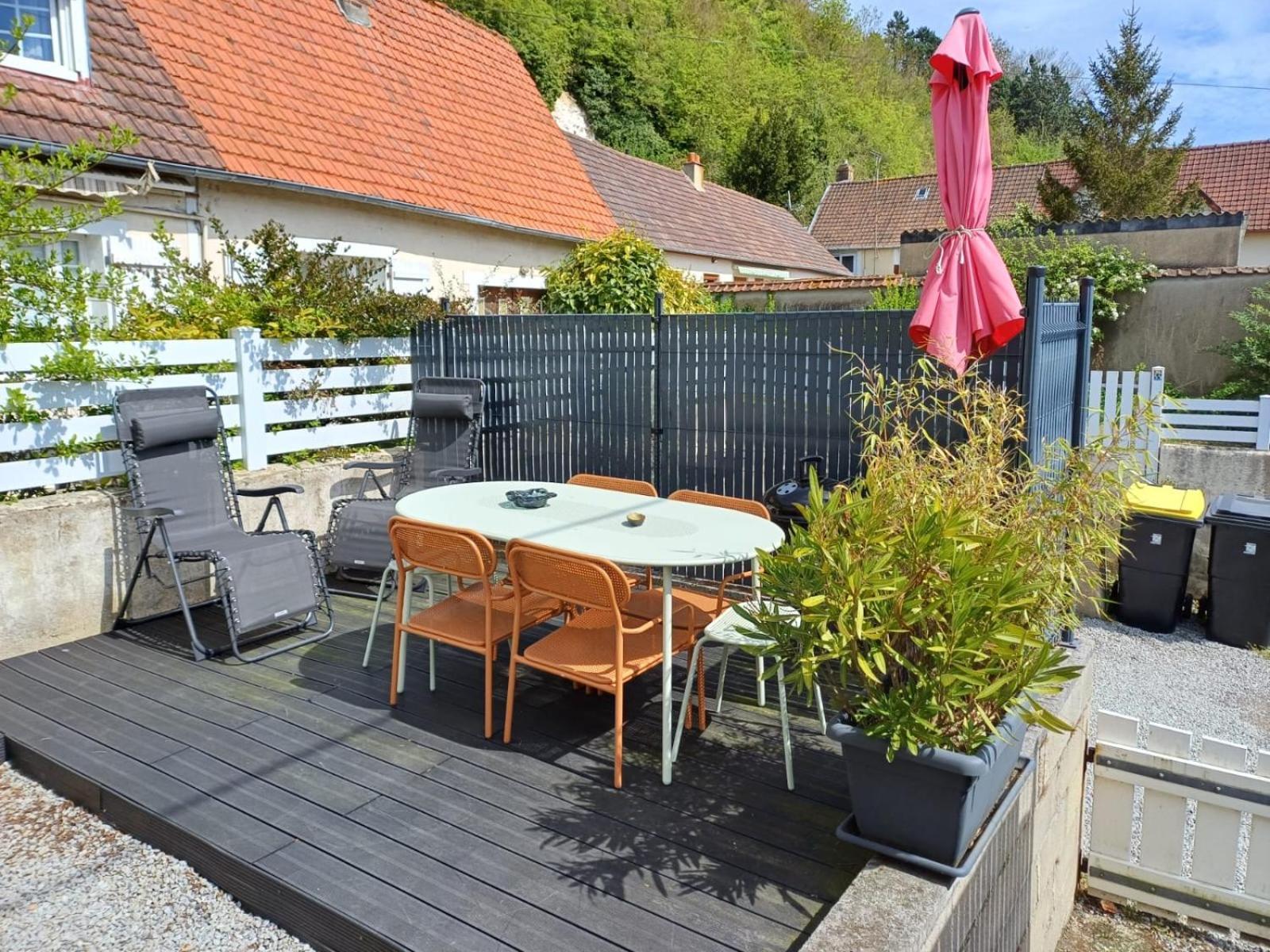 Agreable Maison 3* En Bord De Mer Dieppe Bagian luar foto