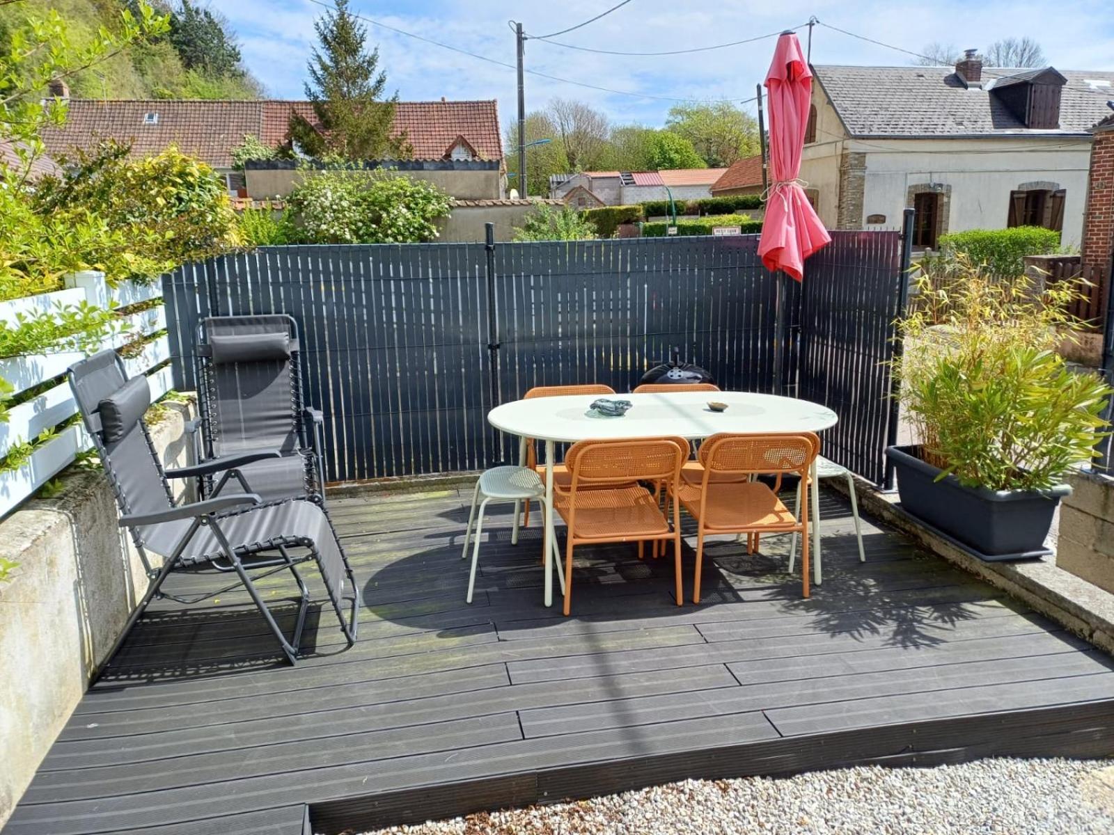 Agreable Maison 3* En Bord De Mer Dieppe Bagian luar foto